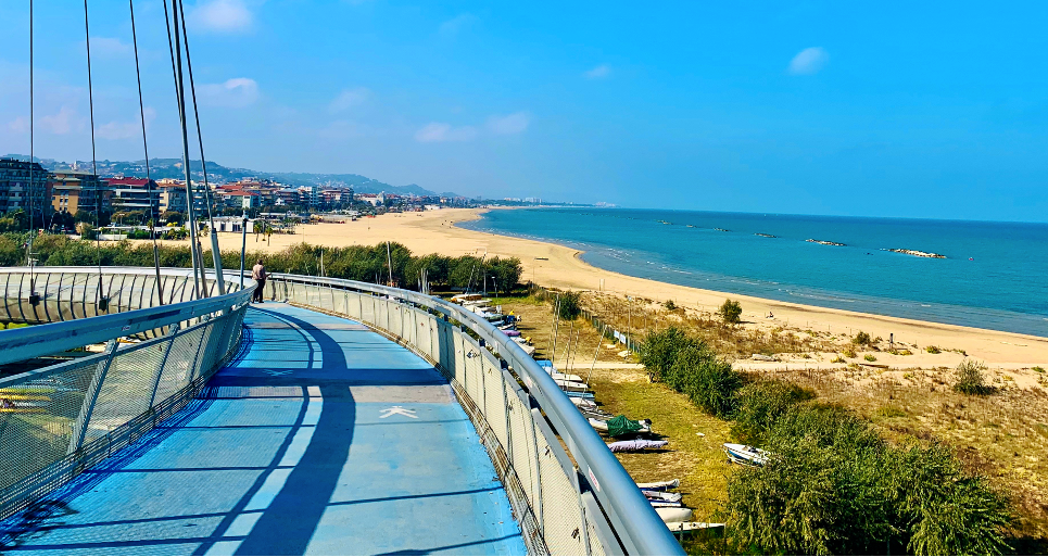 Ponte del mare of Pescara