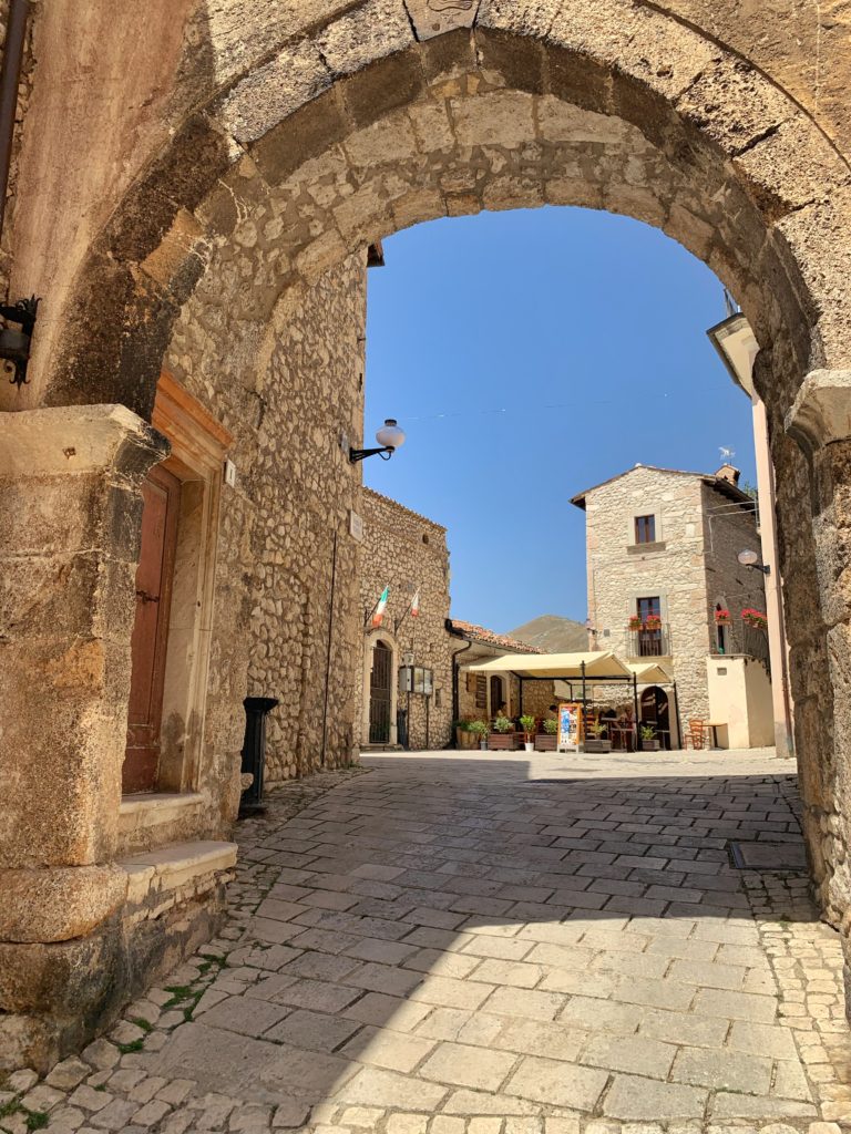 Entrance of Santo Stefano di Sessanio
