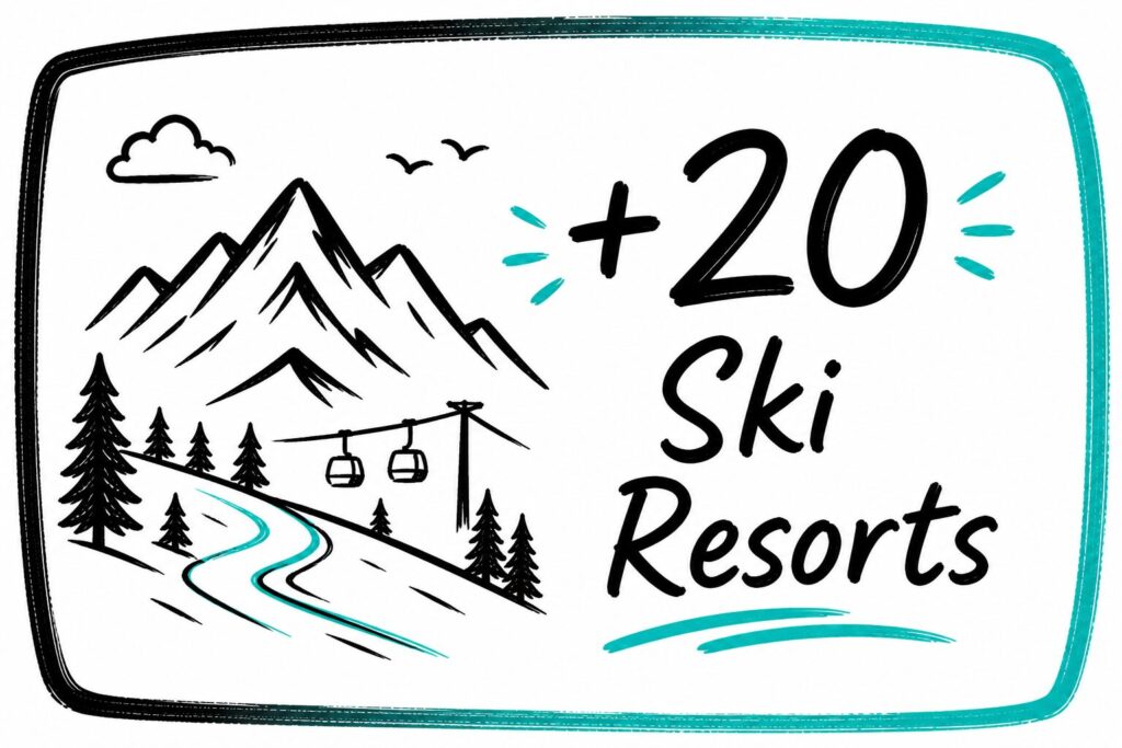 Abruzzo has more than 20 ski resorts