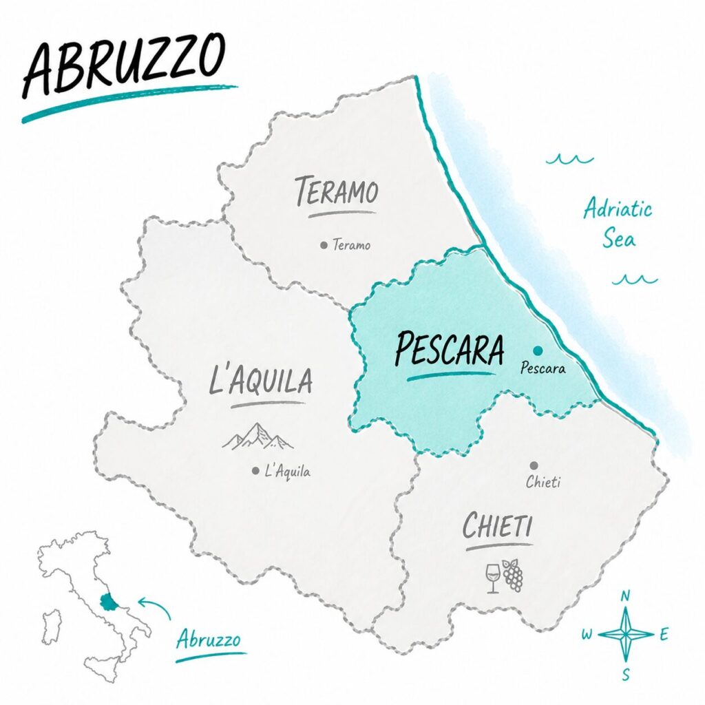 Where is Pescara?