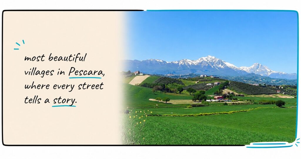 The most beautiful villages in Pescara