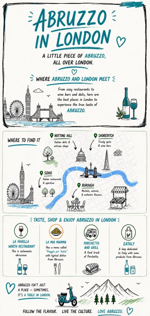 Bits of Abruzzo all over London